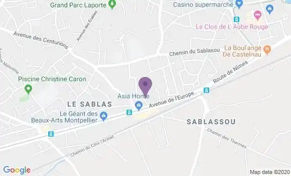 Localisation Chapal Vincent