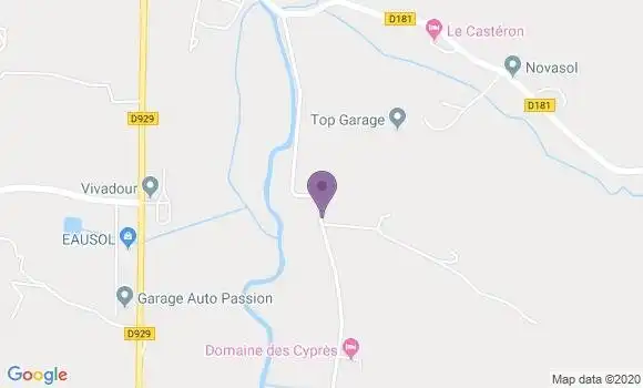 Localisation Brunet Yves