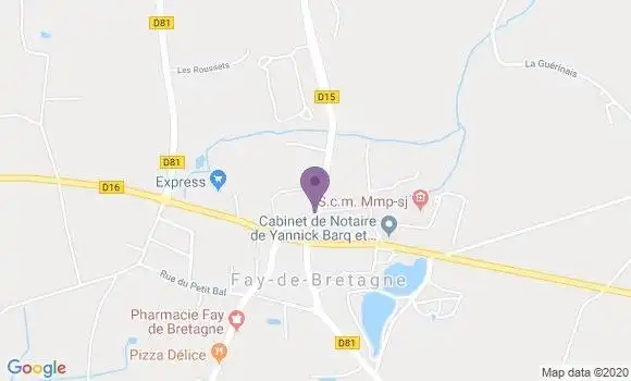 Localisation Veyssiere Alain