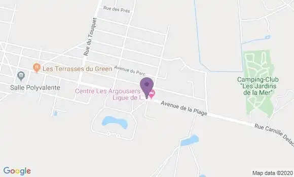 Localisation Dauchel Elisabeth