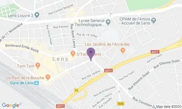 Localisation Guedes de Carvalho Michel