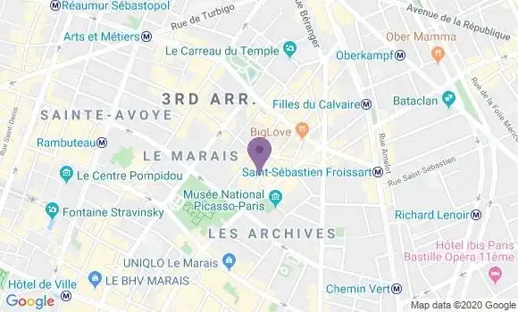 Localisation Callies Corinne