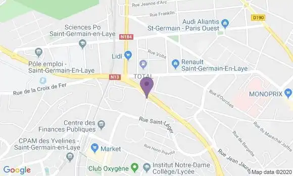 Localisation Gorgiard Louis