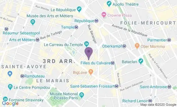 Localisation Maufra François