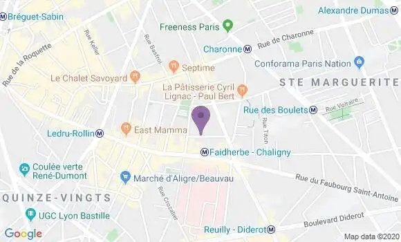 Localisation Dormoy Catherine