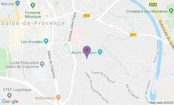 Localisation Bardin Eric