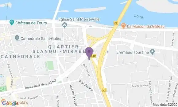 Localisation Penneron Bertrand