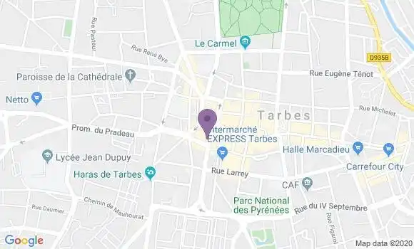Localisation Gallego Pierre