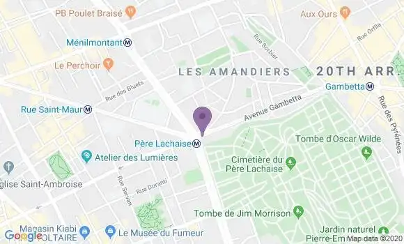 Localisation Denissof Sophie