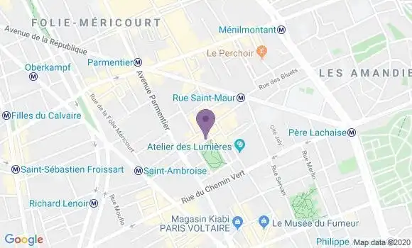 Localisation Lamarque Philippe