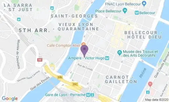 Localisation Bansac James Olivier