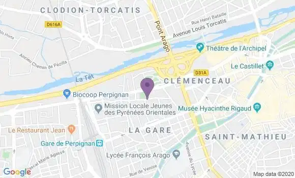 Localisation Moreau Bernard