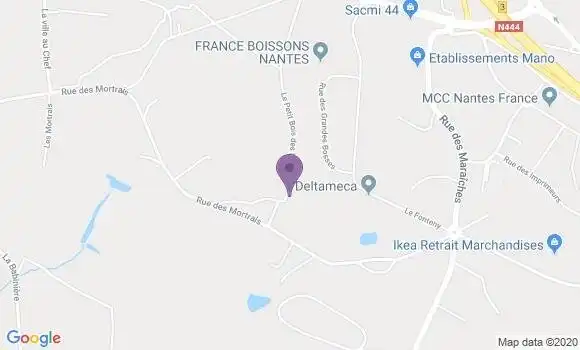 Localisation Cousin Jean Luc