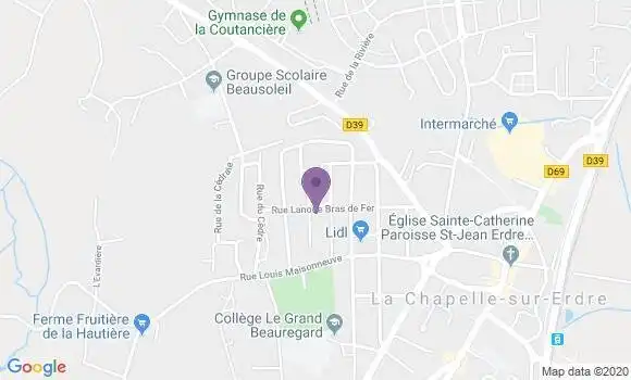Localisation Bertreux Michel