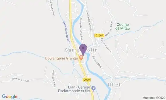 Localisation Giron Michel