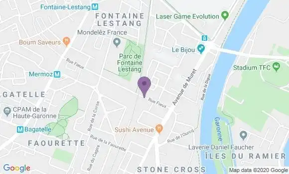 Localisation Thouron Pascal