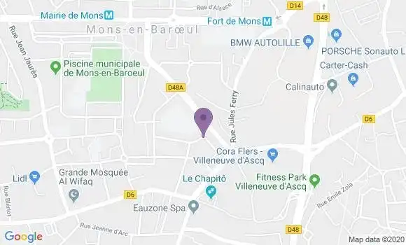 Localisation Vilain Bertrand