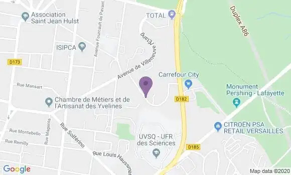Localisation Bertrand Georges