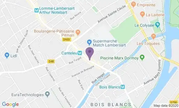 Localisation Penet François