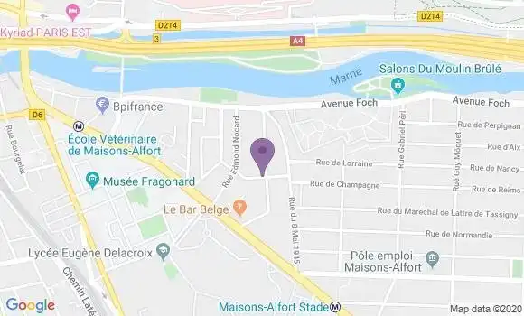 Localisation Elkaim Aliette Jessica