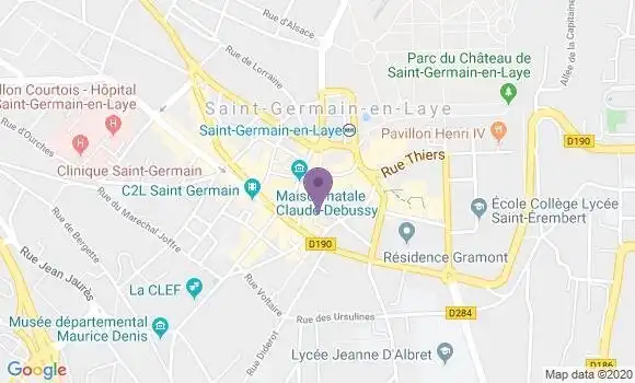 Localisation Lauzeral Xavier
