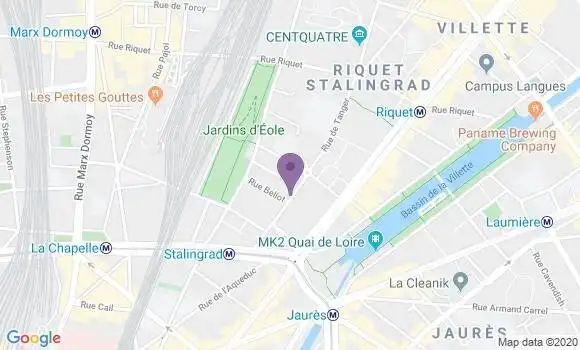 Localisation Sevestre Laurent