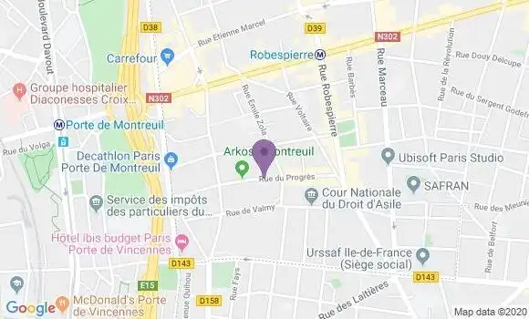 Localisation Ropa Bernard
