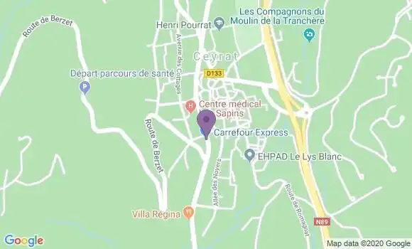 Localisation Ratelade René