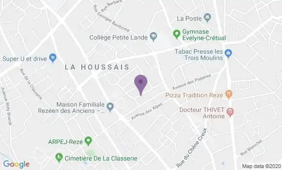 Localisation Hardy Michel