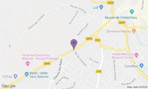 Localisation Bidot Patrick