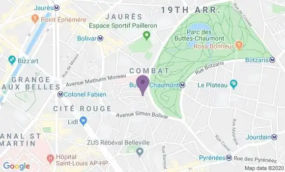 Localisation Andria Lisbonne