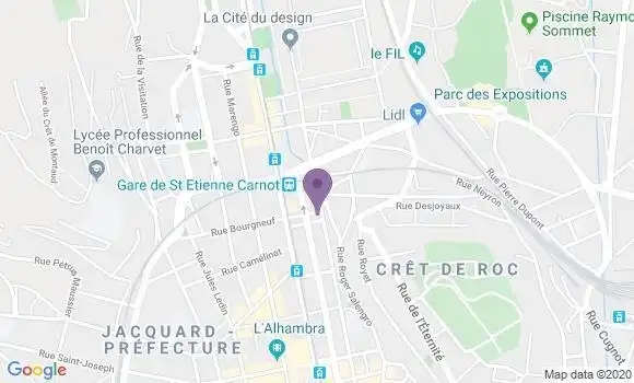 Localisation Desages Marie