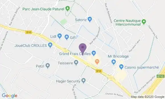 Localisation Laquaz Denis