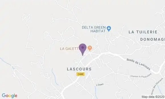 Localisation Shaw Gordon