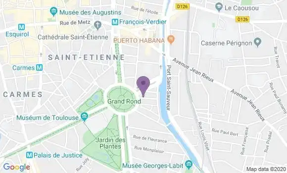 Localisation Espagno Vincent