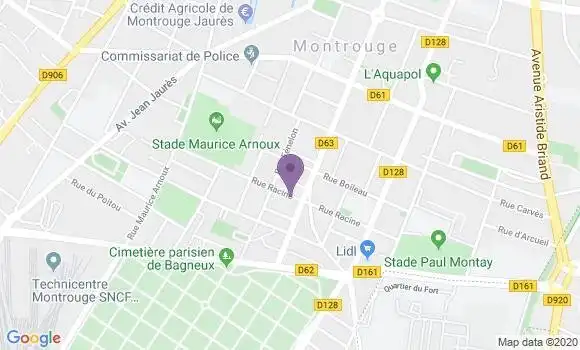 Localisation Bourgeois Alain