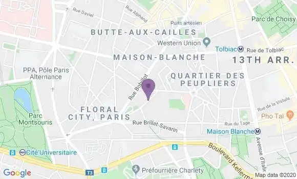 Localisation Jochyms Olivier