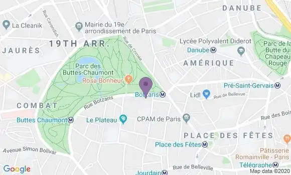 Localisation Rispal Adeline