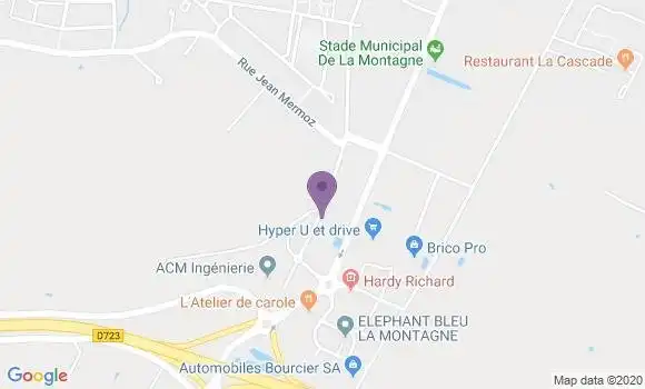 Localisation Peronnet Bruno