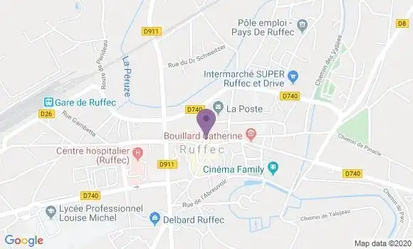 Localisation Moreau Anne