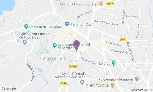 Localisation Brunet Eugène