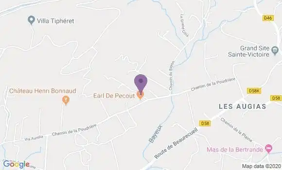Localisation Paret Henri