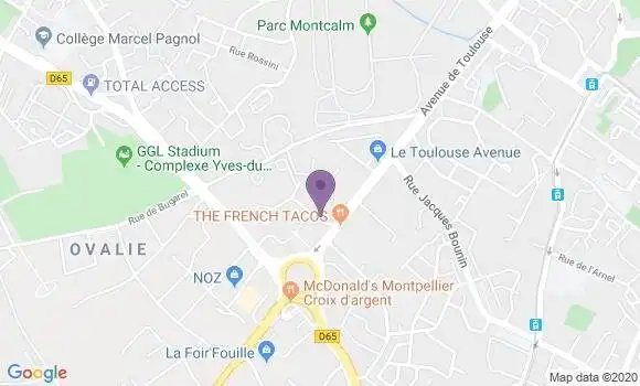 Localisation Costes Alain