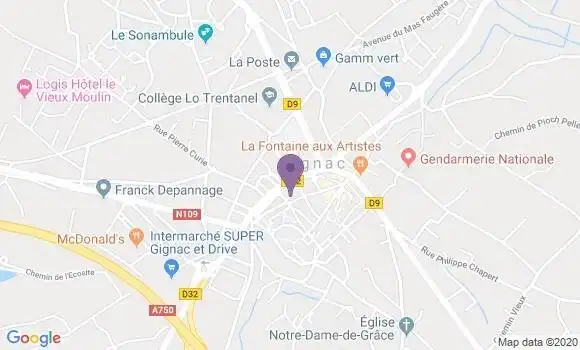 Localisation Igon Florence