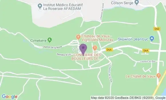 Localisation Vauthier Nicolas