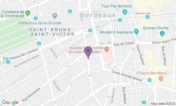 Localisation Delmas Philippe Hugues