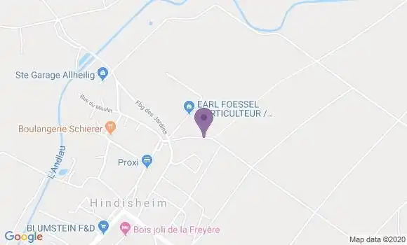 Localisation Bruckert Daniel
