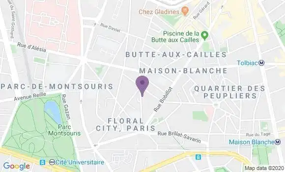 Localisation Chauvin Yves