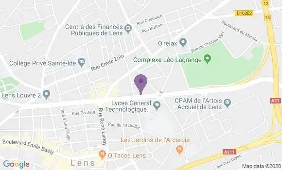 Localisation Lanoy Pascale
