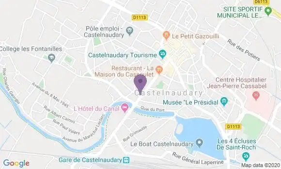 Localisation Thomas Eric